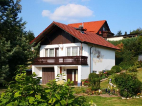 Cosy holiday home in Hinternah Thuringia with balcony and garden Schleusingen